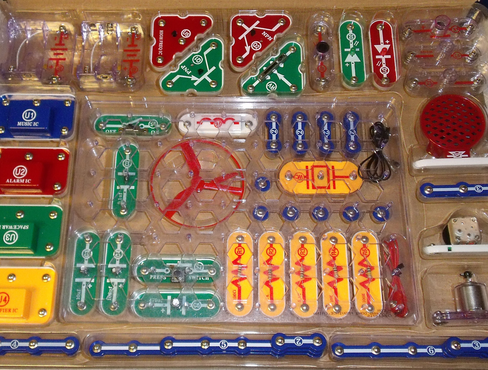 Snap Circuits Replacement Parts For SC-100, 300, 500, Gamify - Choose Your part