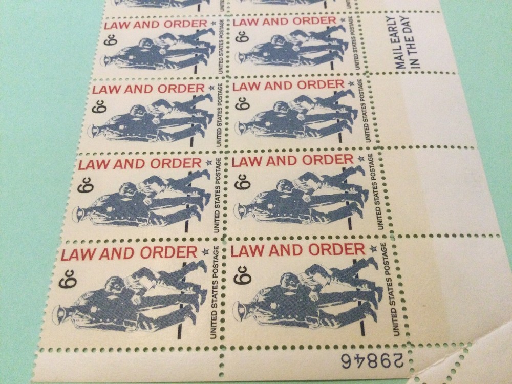 Scott # 1343 “ Fold Over Error” MNH