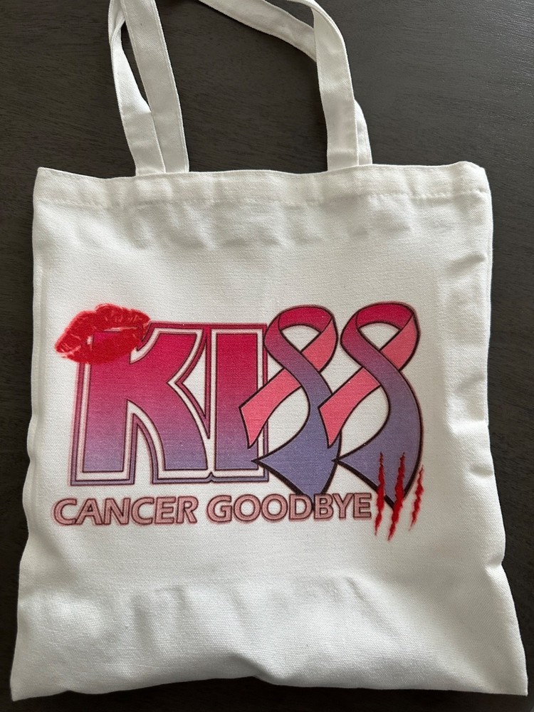 Kiss Cancer Goodbye Event Tote Bag