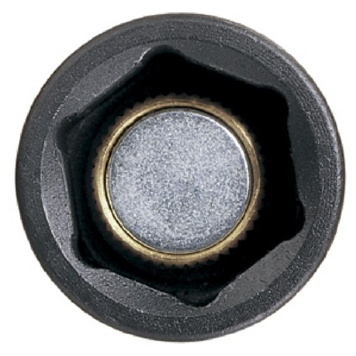 Grey Pneumatic 1014DG 3/8" Drive x 7/16" Magnetic Deep Impact Socket
