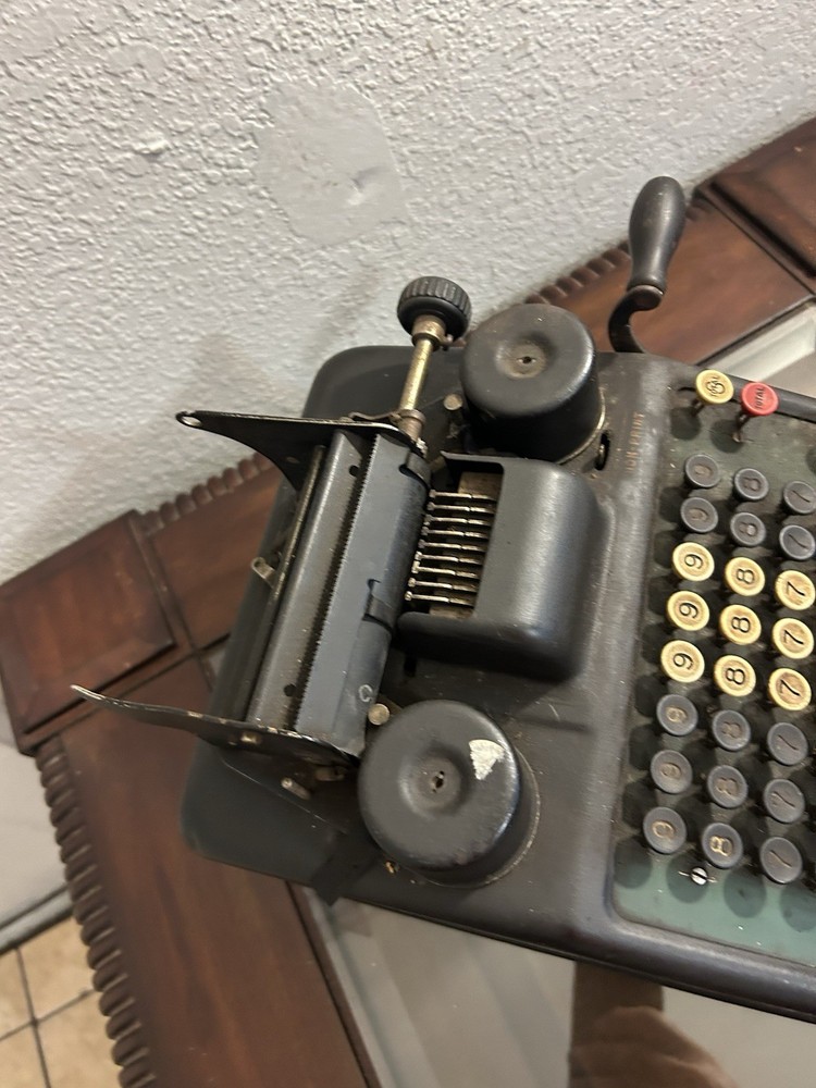 Burrough's Portable Adding Machine Not Working Condition