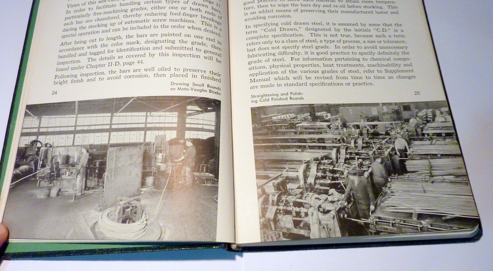 1941 BLISS LAUGHLIN INC COLD FINISHED BAR STEELS 50 YEARS BOOK STEEL US HISTORY