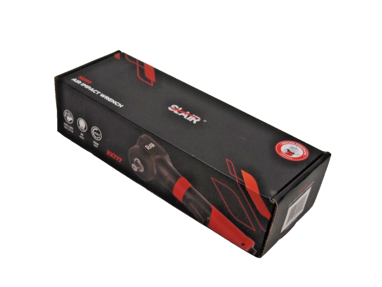 SLAIR 1/2" Dr. Air Angle Impact Wrench Max Torque 370 ft/lb XX-777