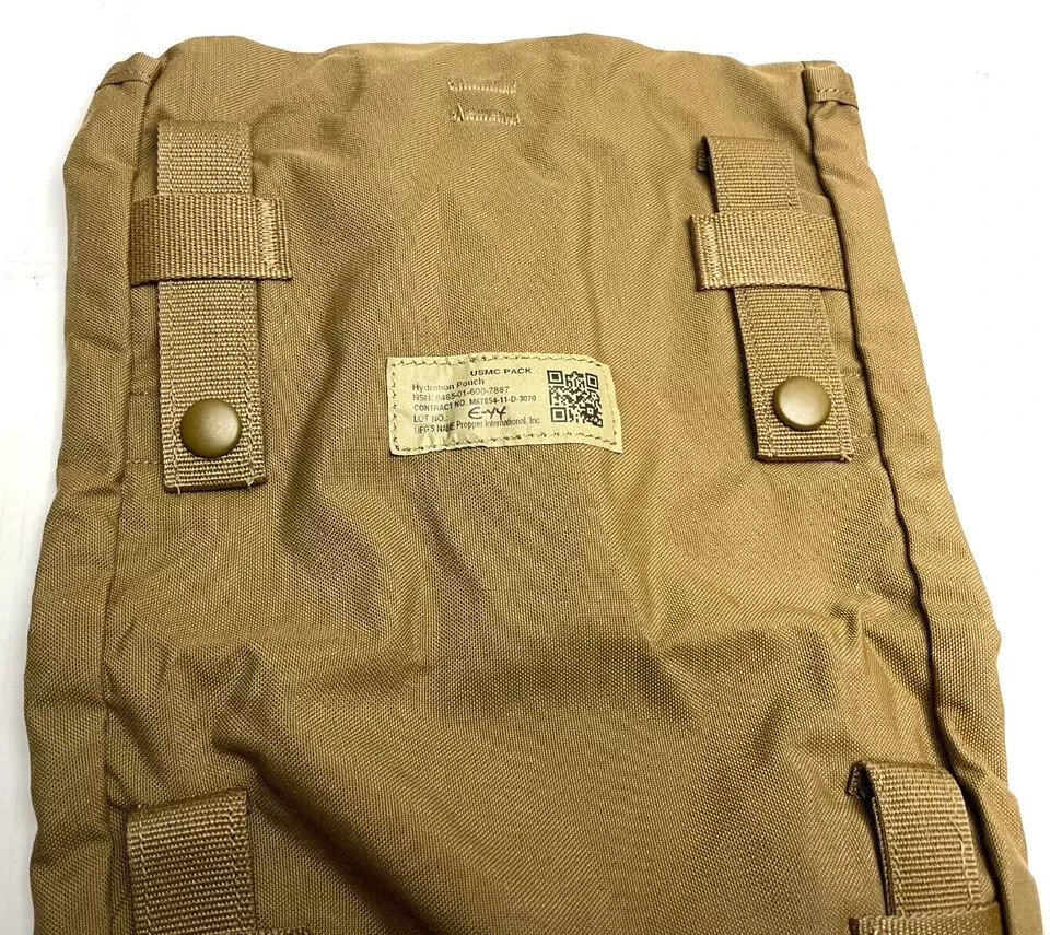 USMC Hydration Pouch 100oz. Coyote "NEW"