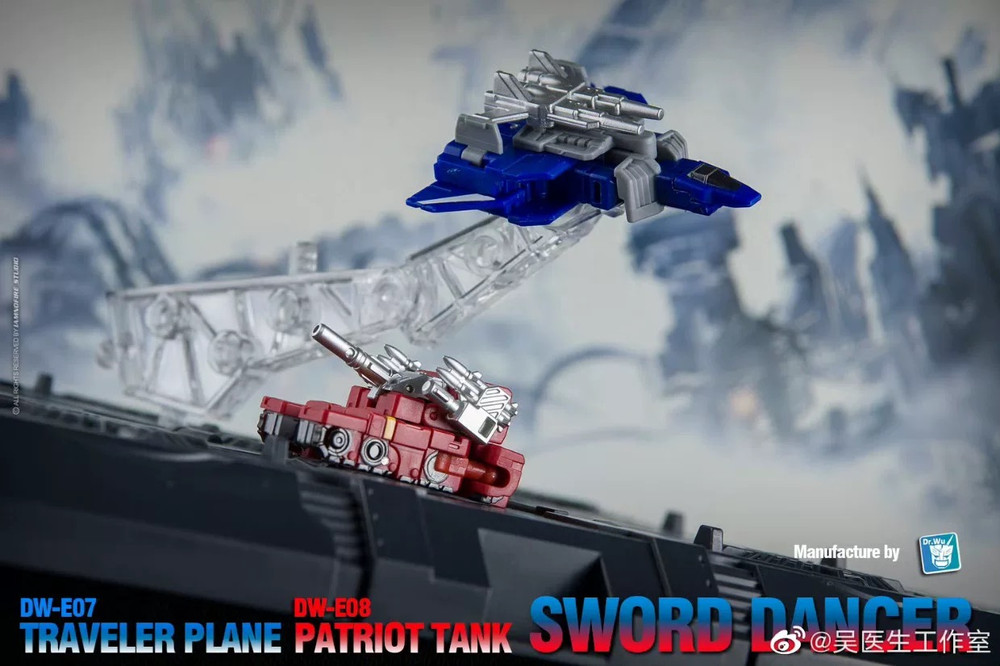 DR.WU DW-E07& E08 Toy Colour Ver. Sword Dancer,in stock