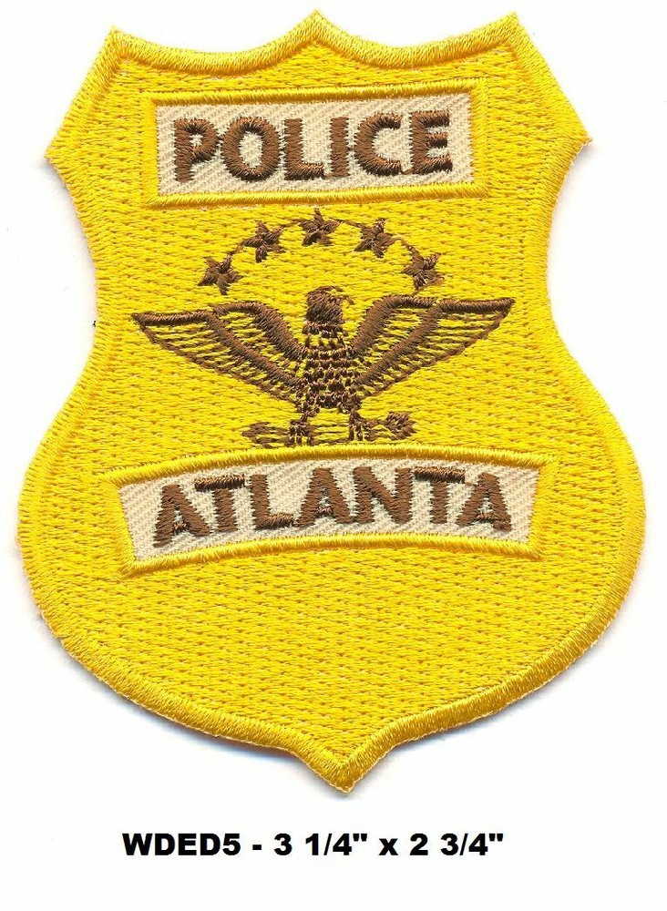 THE WALKING DEAD POLICE  PATCH - WDED5