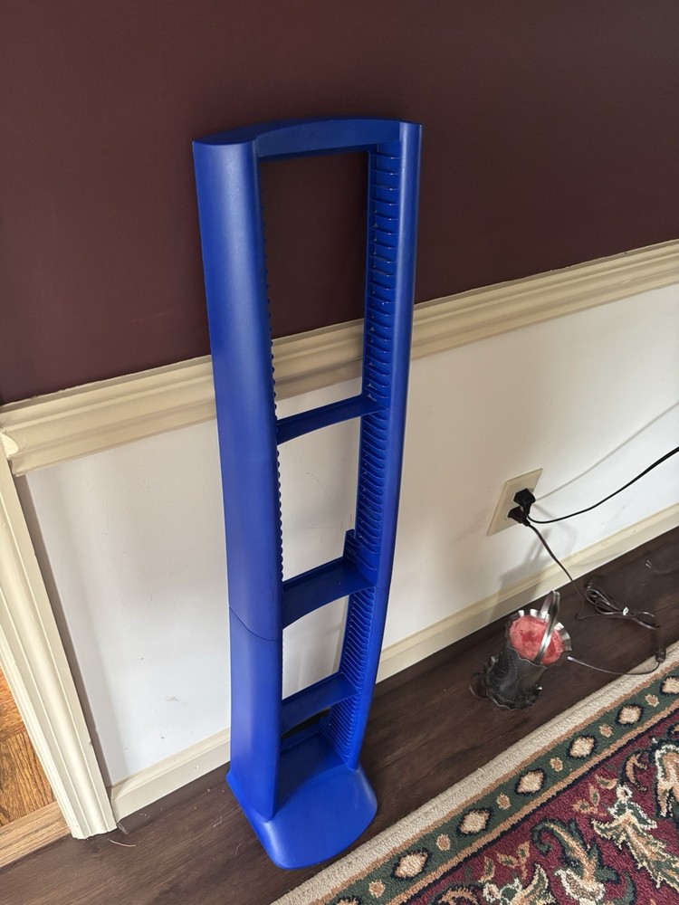 1990-early 2000s Cd Rack Holder Holds 80 CDs