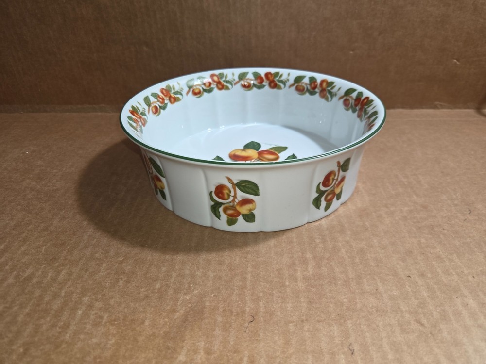 Dish Baking Linea Strauss Belver Fruit Pattern 8.75"