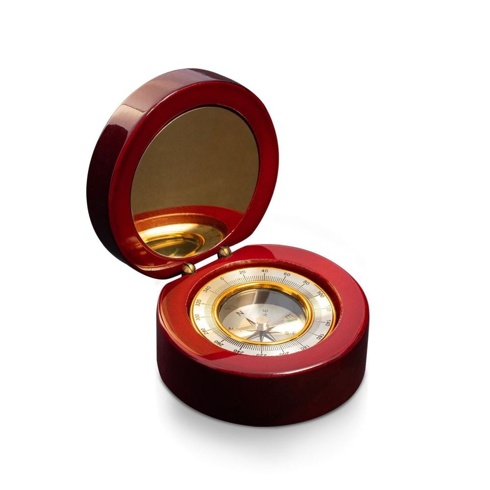 Bey Berk Navigator Rosewood Compass