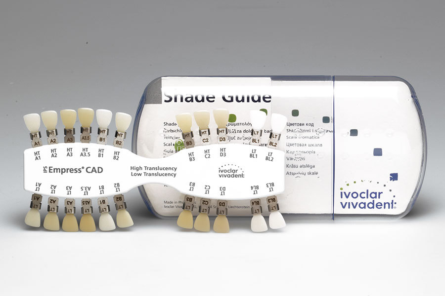 IPS EMPRESS CAD HT/LT SHADE GUIDE A-D/BL - Ivoclar
