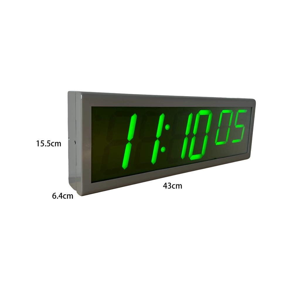 Synchronous IP PoE Clock, GPS Time Server Synchronized, Automatic DST Reset