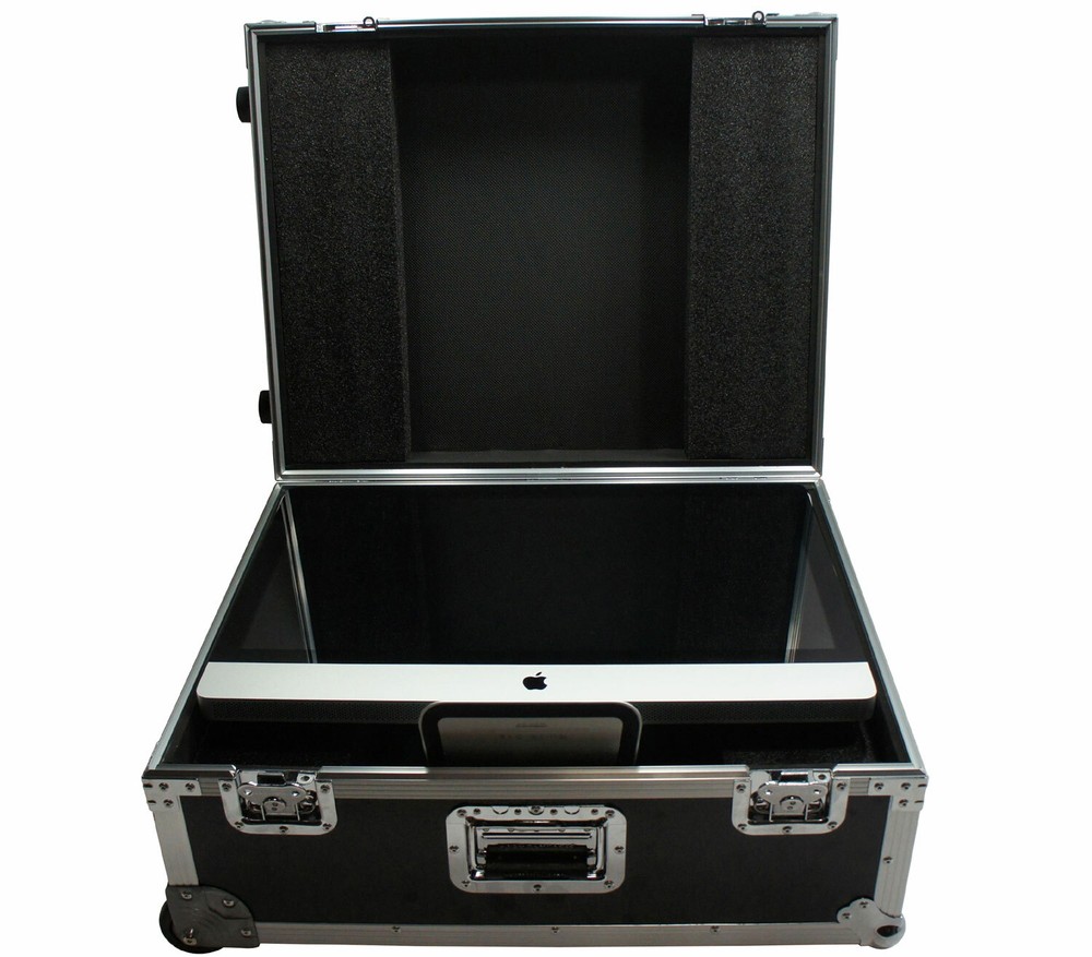 Harmony Cases HCIMIC27W Flight ATA Hard Custom Case fits Apple iMac 27" Computer