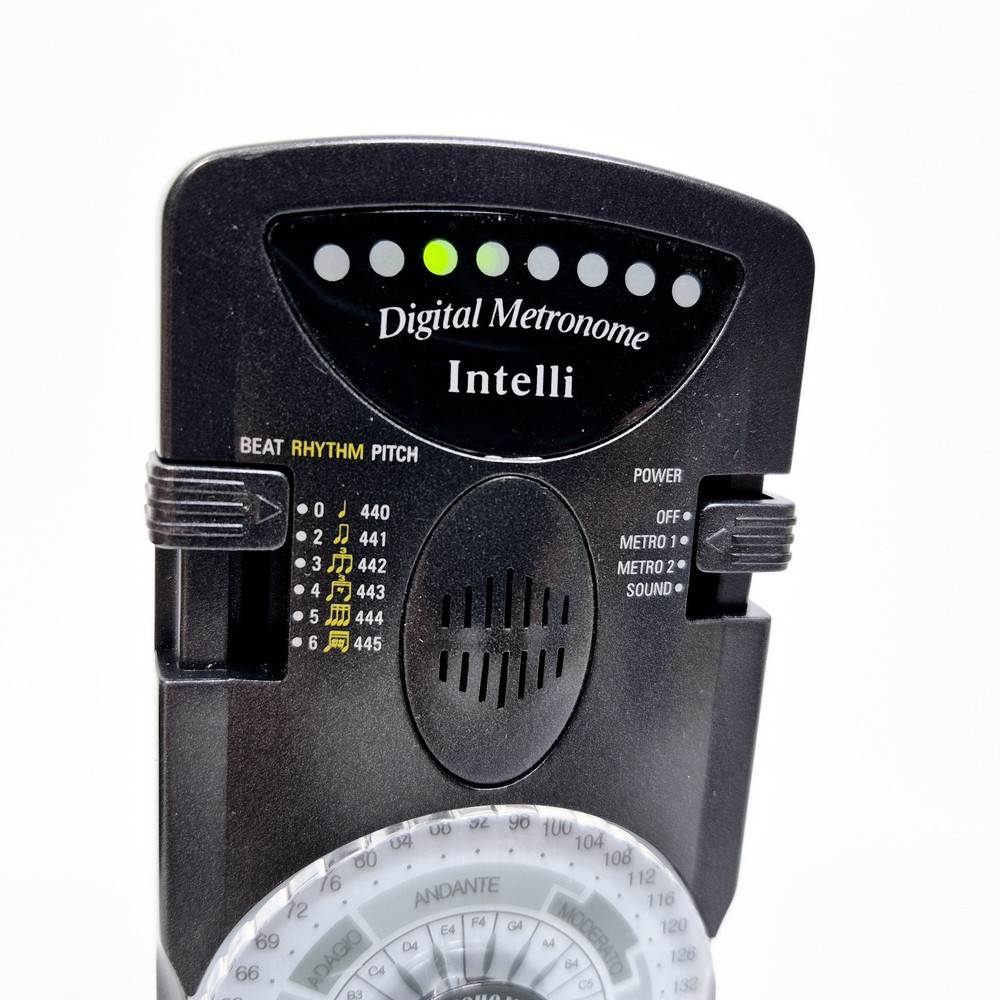 Intelli Multi-Function Metronome DM-8LT Beat Rhythm Pitch Black