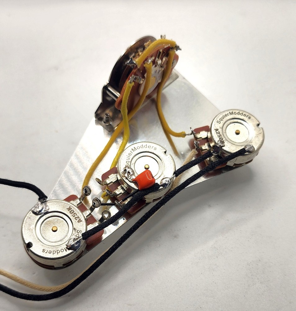 Replacement Harness for Stratocaster 1957 Pre-Wired 3-Way Switch Control Plate