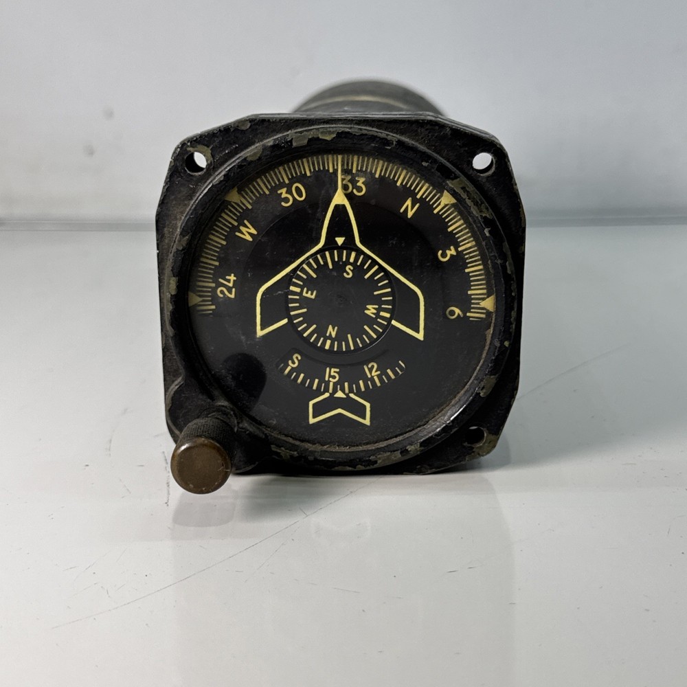 GE US Navy Indicator Meter Gauge g2 master compass