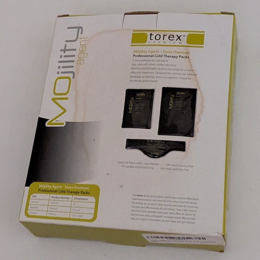 Torex Professional Cold Therapy Flat Pack Re-usable TXFA14 Cervical 21"