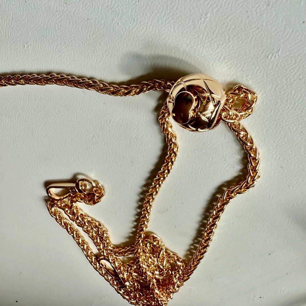 NEW Adjustable Gold Chain Strap 47” Crossbody Replacement