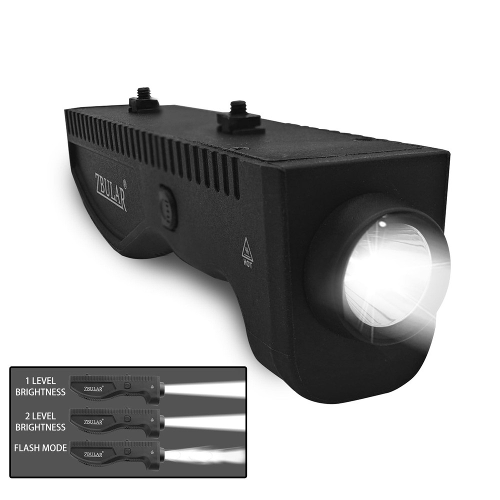 1450 Lumens Flashlight Light,Dual Switch,Strobe Function,Easy to us... Fast Ship