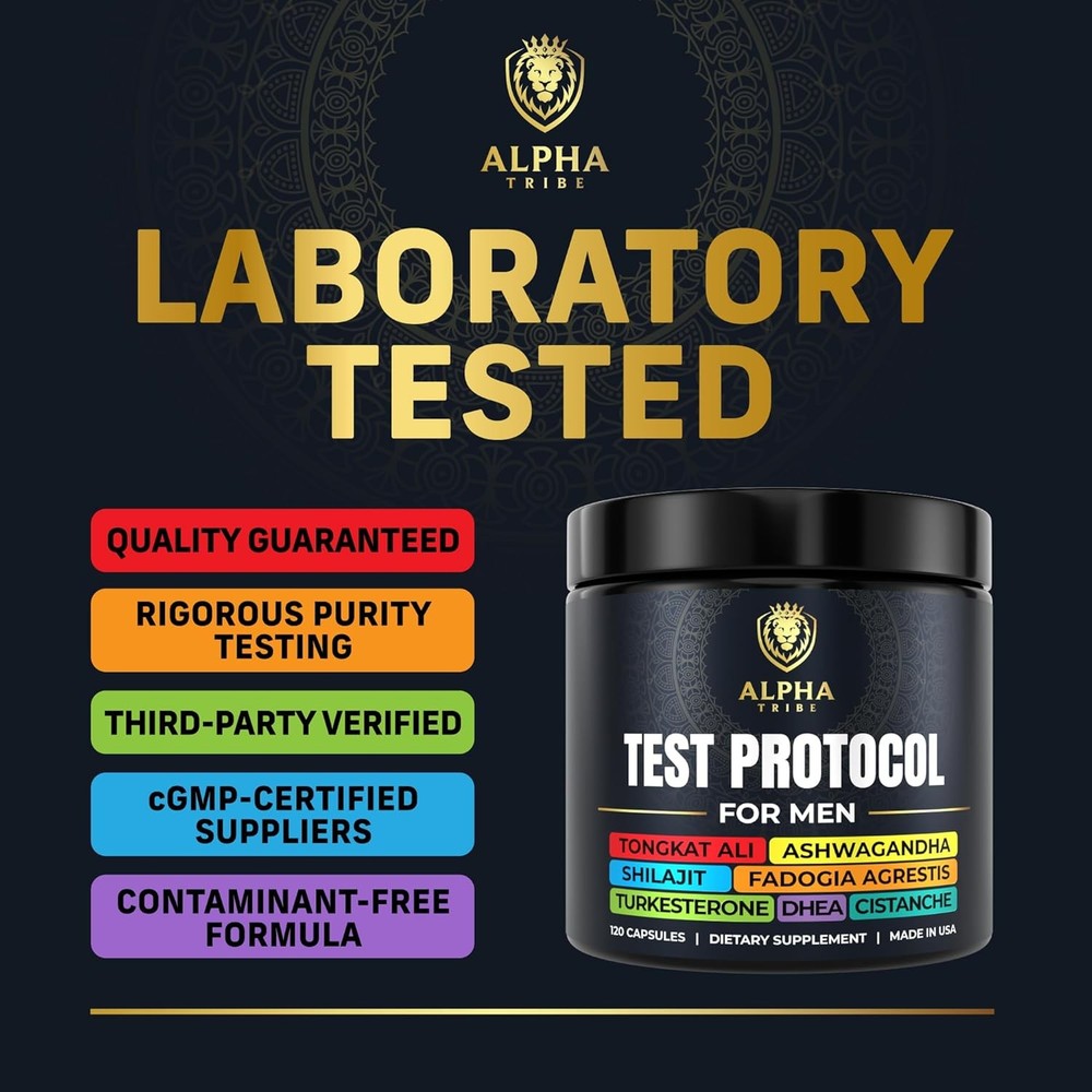 Alpha Tribe Test Protocol - Elite Natural Testosterone for Men |...