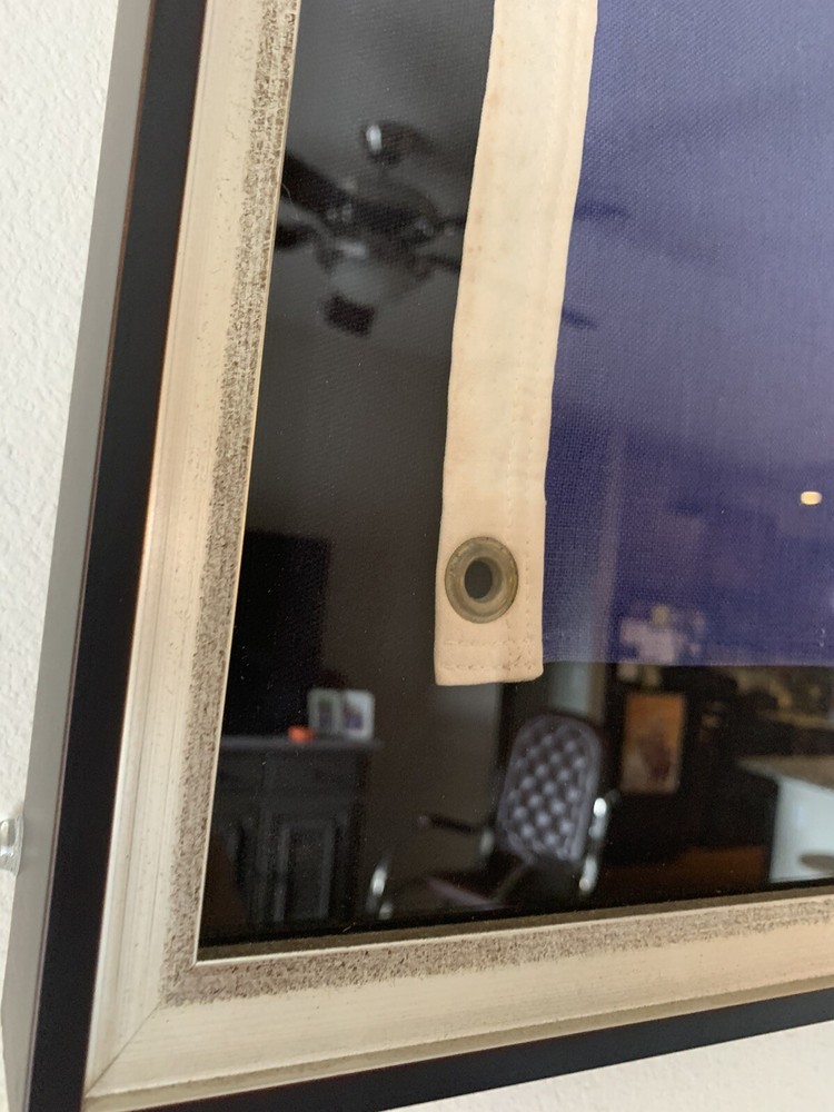 Vintage Texas Framed Flag