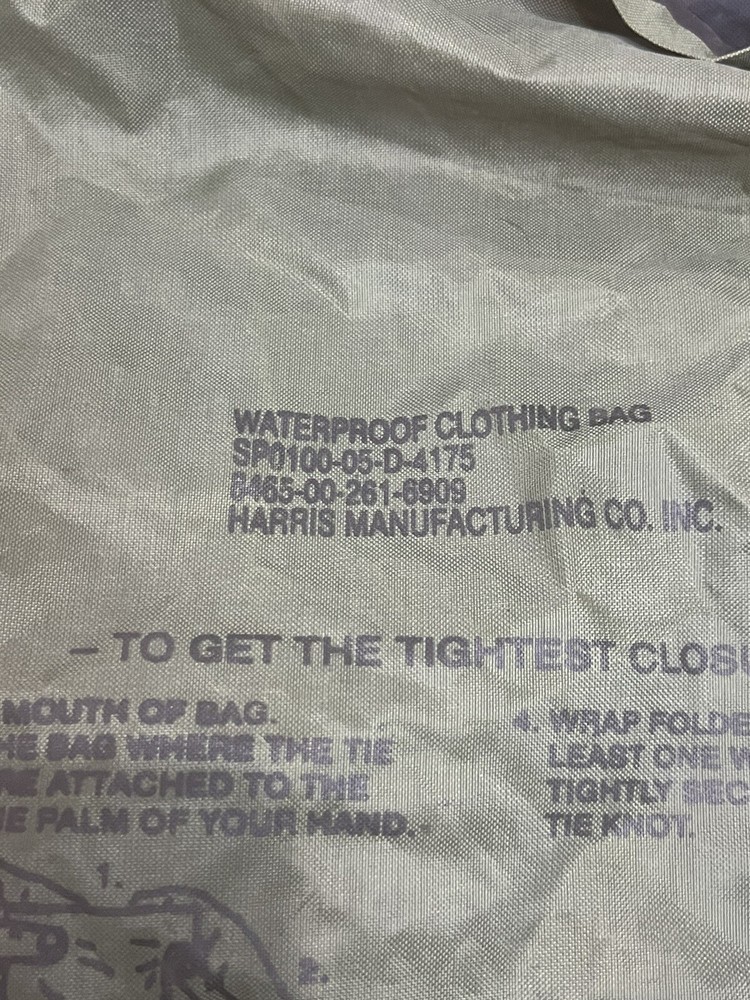 Water Proof Clothing Bag x 2
