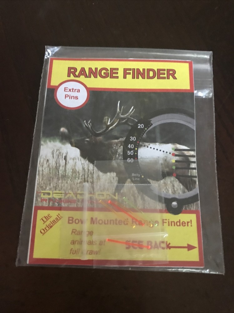 Range Finder Extra Pins Bow Mounted Range Finder!-BRAND NEW-SHIPS SAME BUS DAY
