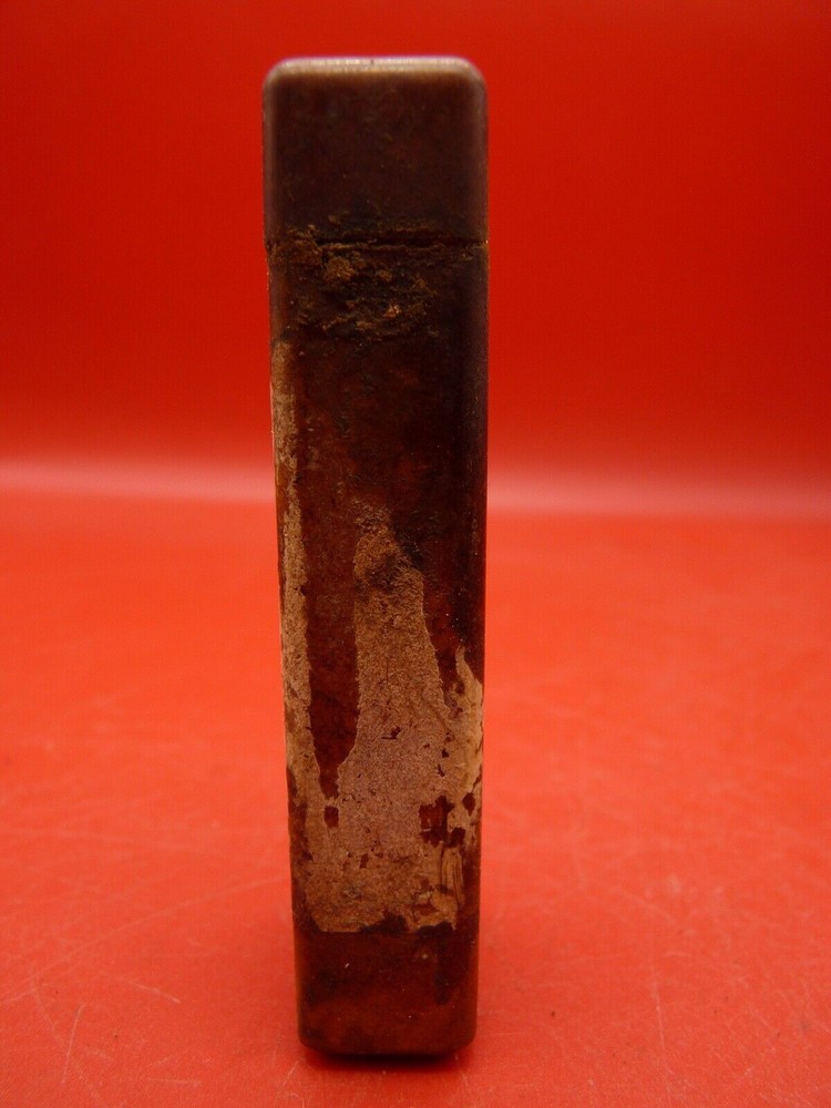 Original WW2 German Army Skin Decontamination Table Bakelite Box Wehrmacht 1942