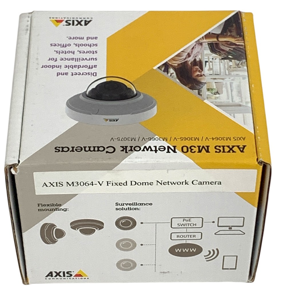 Axis M3064-V Fixed Dome Network Camera