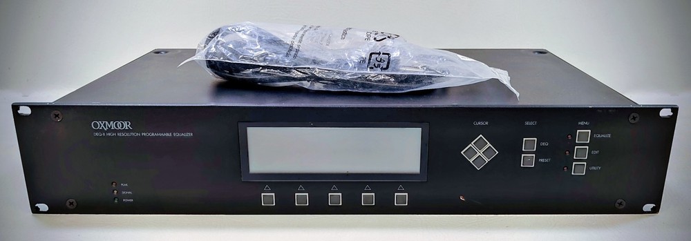 Oxmoor DEQ-II High-resolution Programmable Digital Equalizer with Power Cord