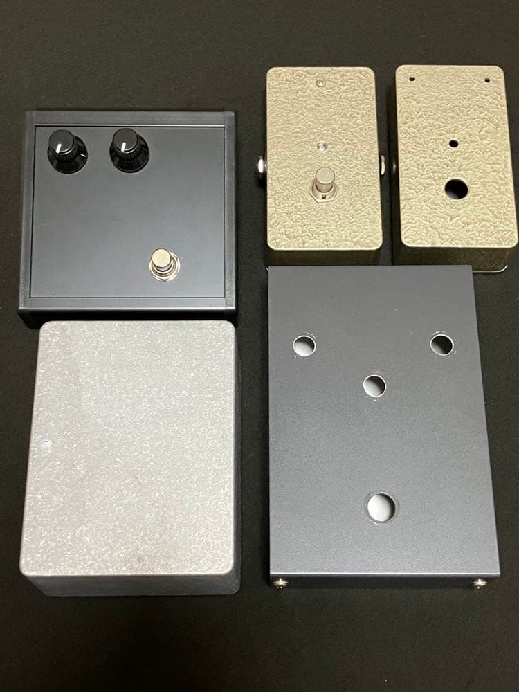 Effector Case Only Unused Pre-drilled Painted 5 Sets