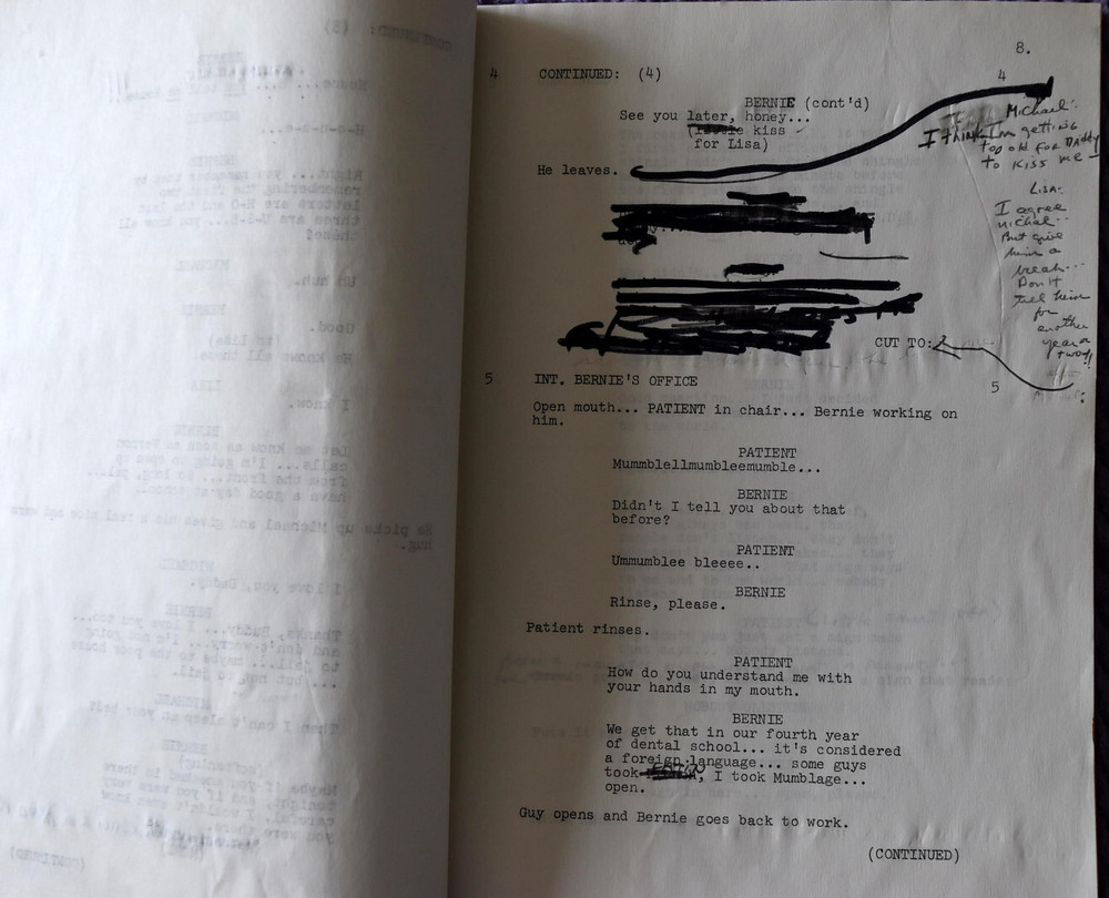 1970 " Bernard Morgan, D.D.F. " Original Screenplay Script