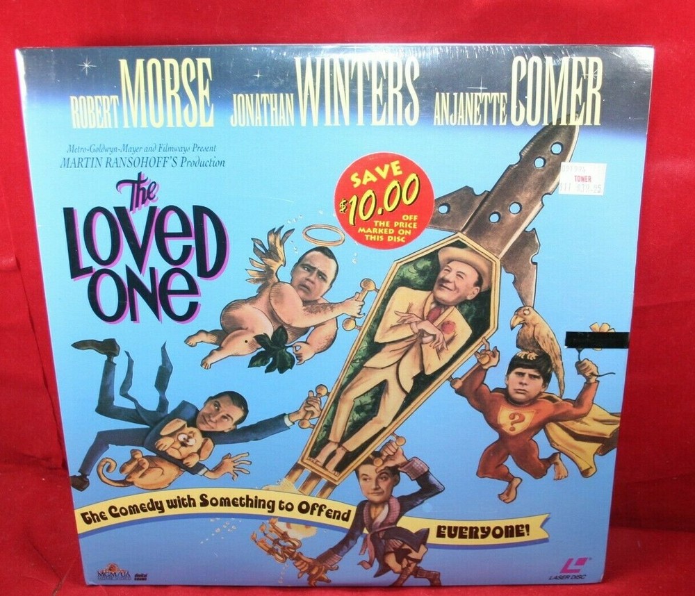 Laserdisc B * The Loved One * Robert Morse Jonathan Winters Anjanette Comer