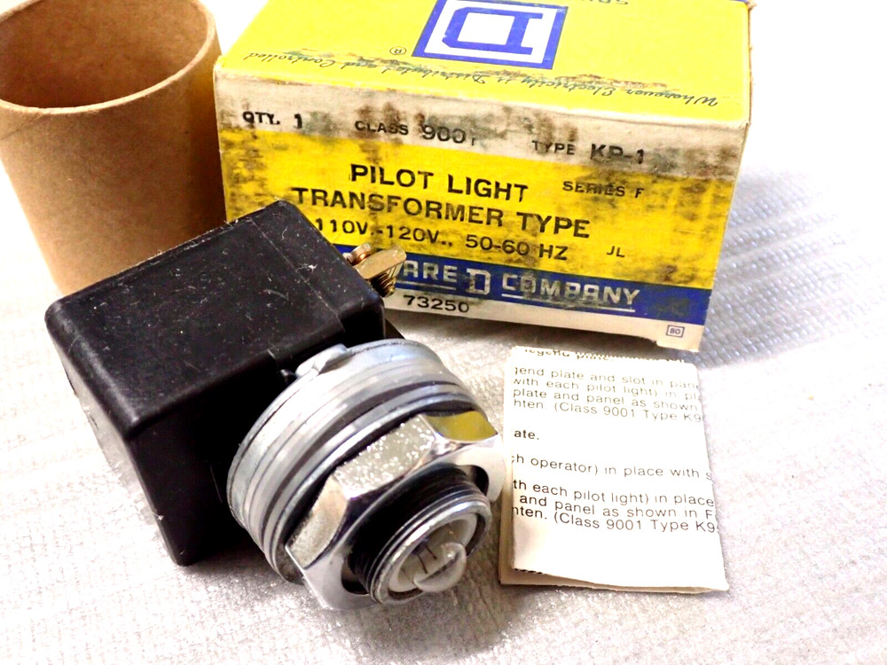 KP-1 9001 SER "F" SQUARE D 110-120V PILOT LIGHT MODULE NEW