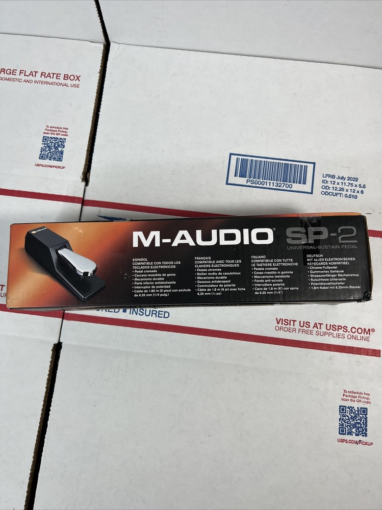 M-Audio SP-2 MGEAR Pro Piano Style Universal Pedal for Keyboads - SAME DAY SHIP