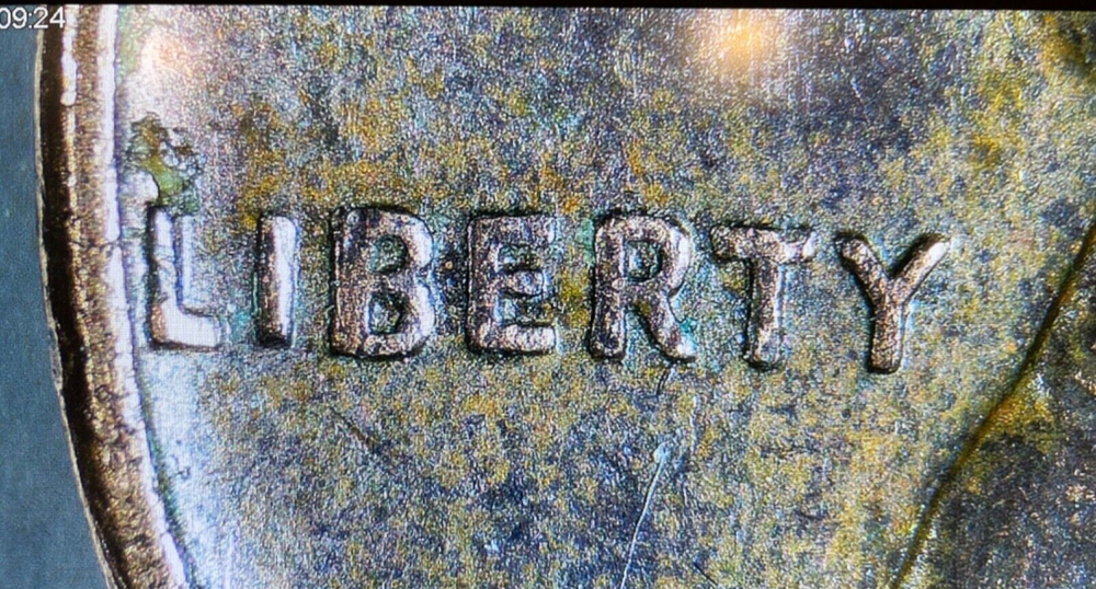 1960 D lincoln cent "ERROR"