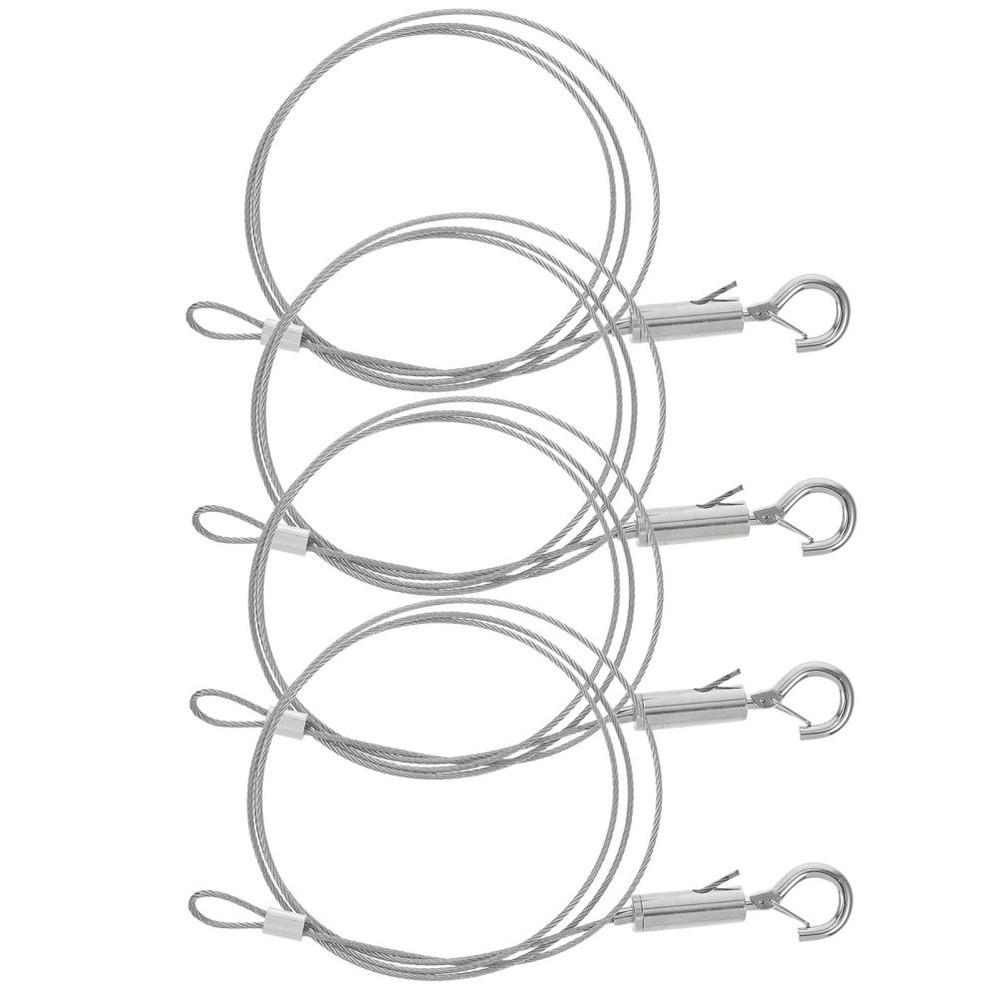 4 Pcs Picture Hanger Hook Gallery Hanging System Adjustable Wire