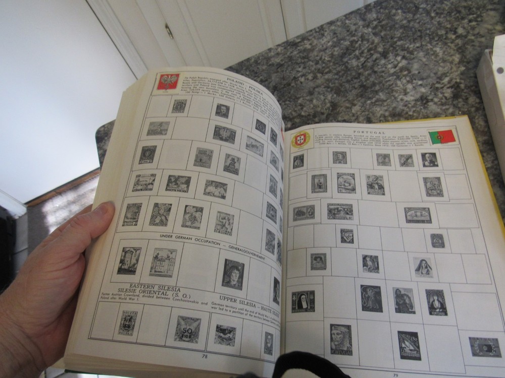 My First Stamp Album Vintage 1960 Minkus Publications Includes Many Stamps