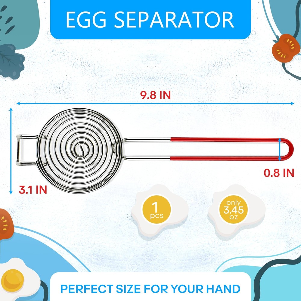Egg Separator for Raw Eggs - Yolk Standart,