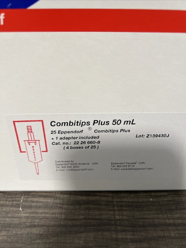 Eppendorf Combitips Plus 50 mL 25 Pieces