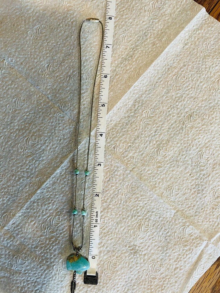 Sterling Silver Navajo Style Necklace