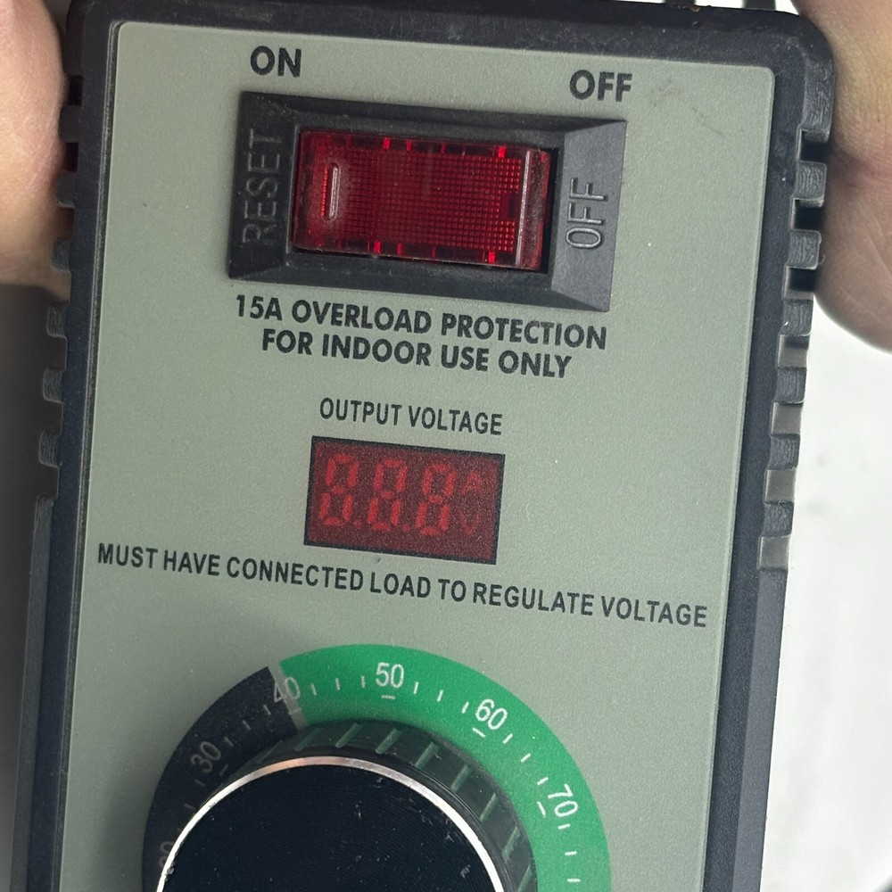 AC Motor Speed Controller AC 100V-120V & 15A Max ⭐