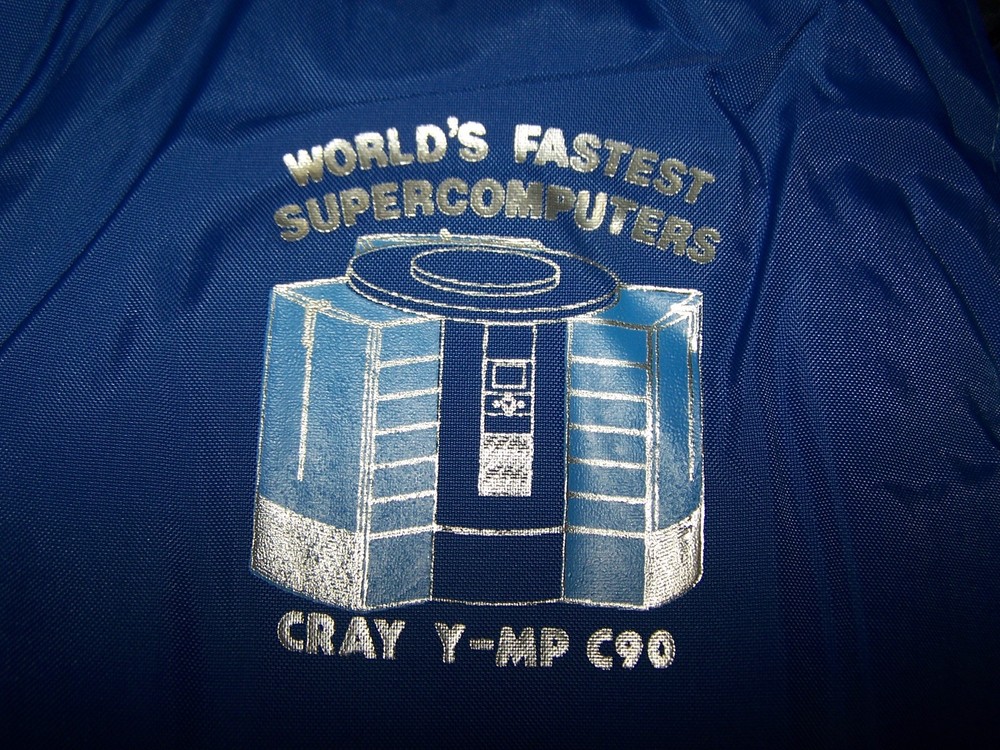 Cray Jacket World's Fastestt SuperComputers Cray Y-MP C90   Size Medium/large
