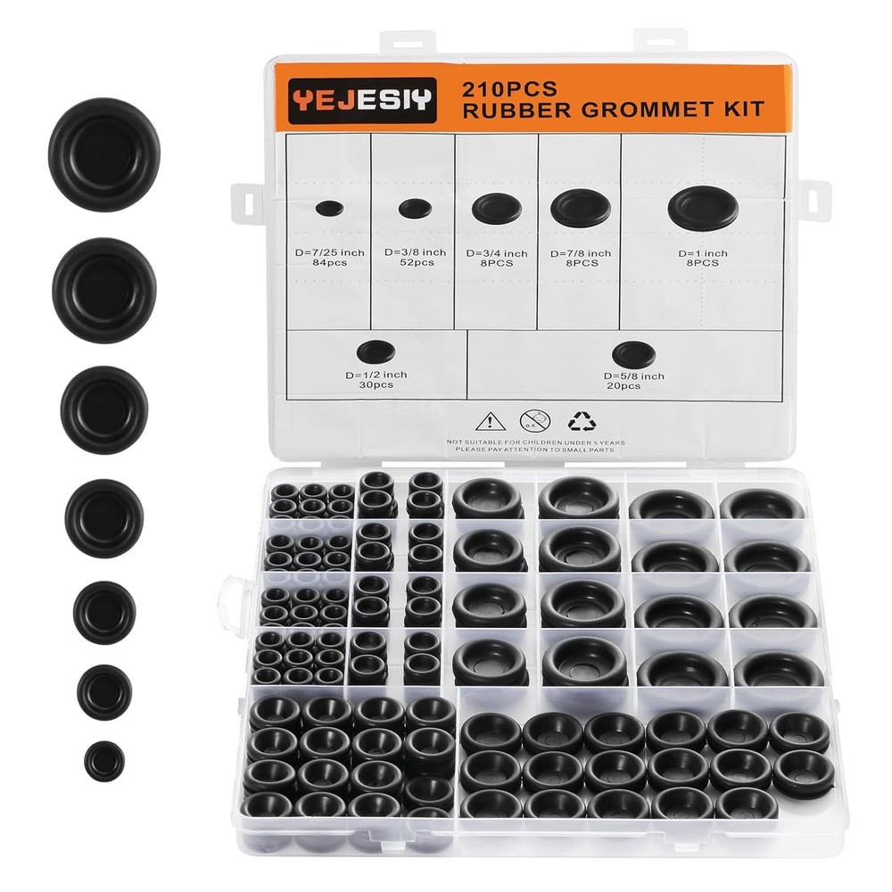 Wire Protection Grommet Assortment Kit