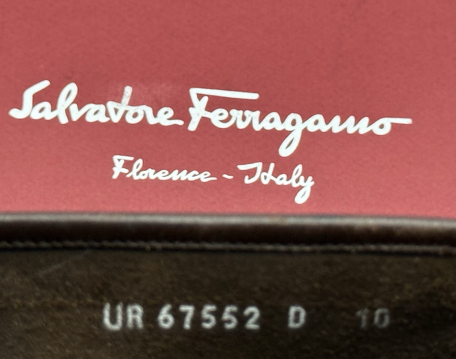 Ferragamo Mens Brown Loafers 10 Gancini Horse Bit Leather Luxe Shoes