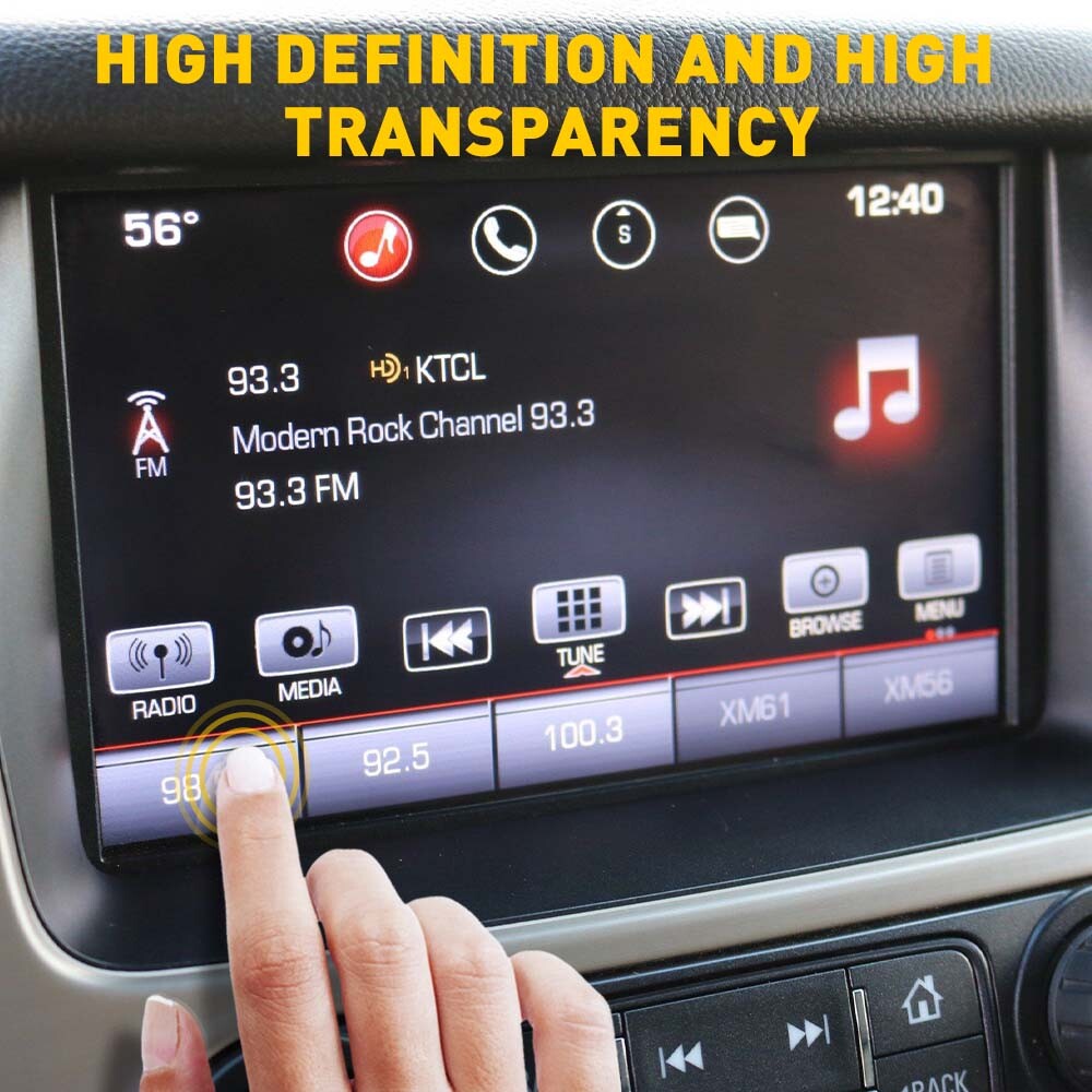 REPLACEMENT Radio Touch-screen GLASS Digitizer LCD For Chevy GMC 15-18 MYLINK