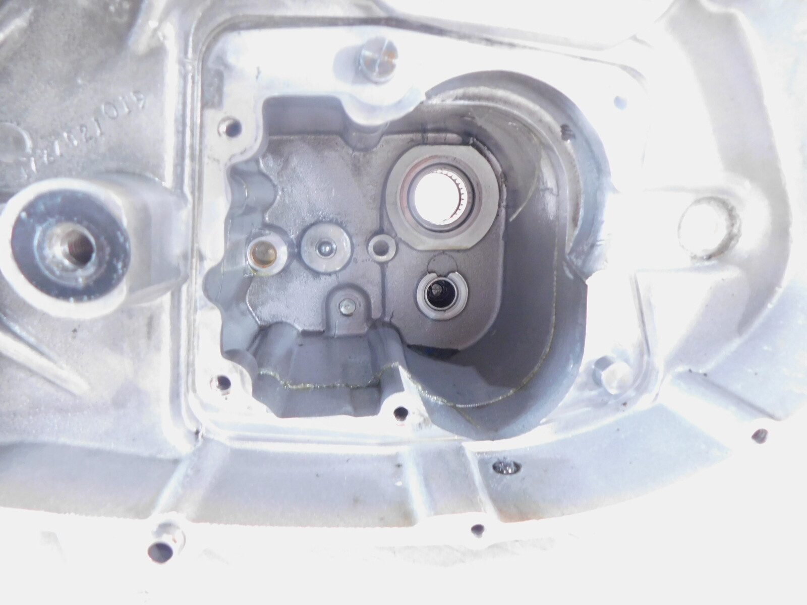 Harley Davidson Sportster 883 & 1200 Silver Crankcase Cases Engine Block