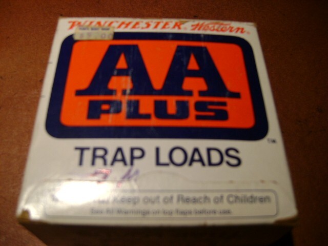 Vintage Winchester Western AA Plus Trap Loads EMPTY BOX ONLY