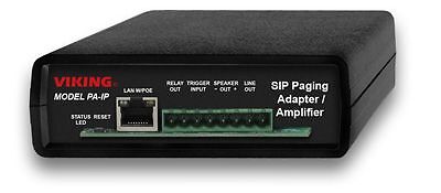Viking PA-IP SIP/Multicast Paging Adapter with Amplifier