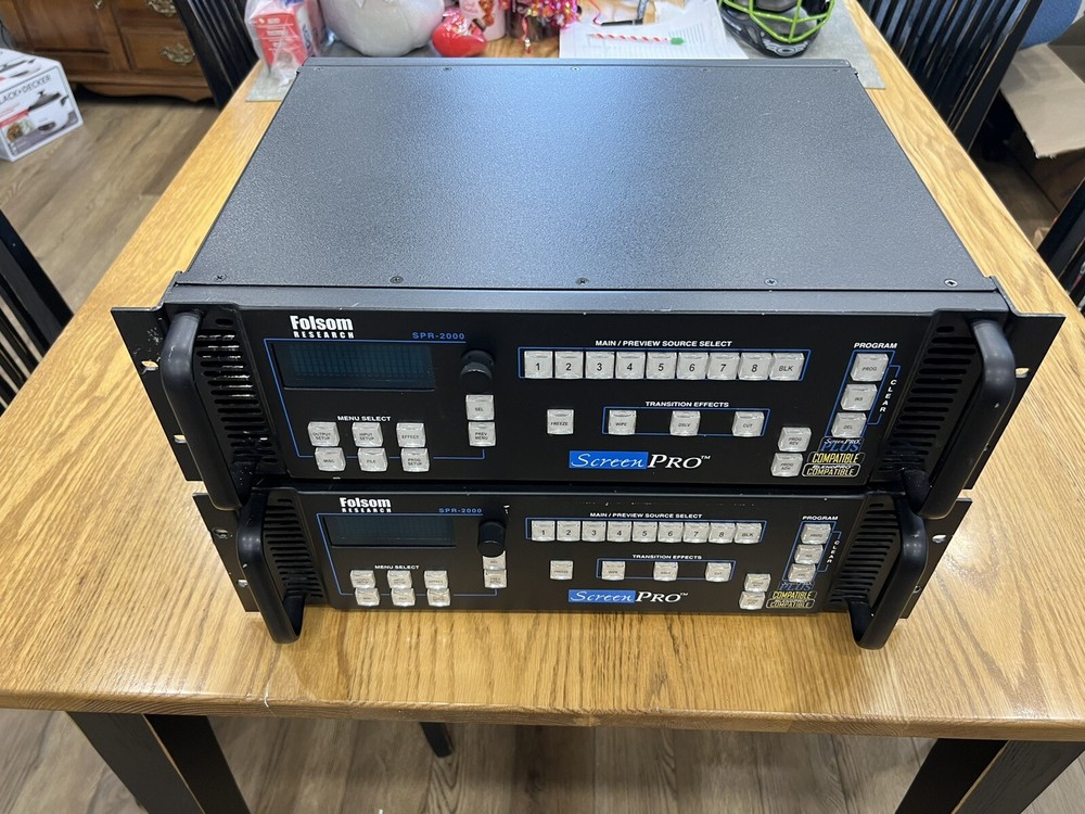 Folsom Screen Pro SPR 2000 Video Switcher