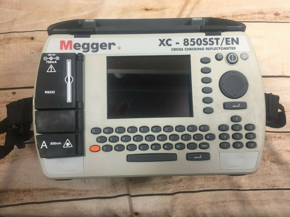 Megger Xc-850sst/en Cross Checking Reflectometer Device Meter